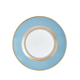 Wedgwood Plato para Pasta Colección Helia 20 cm Decorado a Mano con Oro 22K Apto Lavavajillas